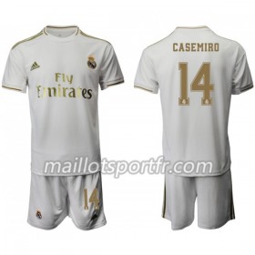 Maillot de Foot Real Madrid CASEMIRO 14 Enfant Domicile 2019/20